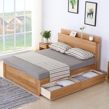 Bed Wooden - 120 x 200 x 120 cm | BD17