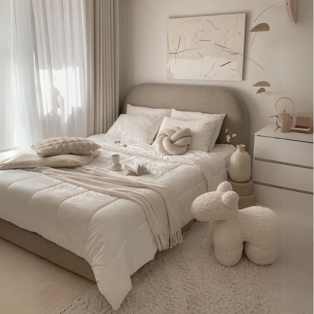 Bed Off-White - 120 x 200 x 120 cm | BD1