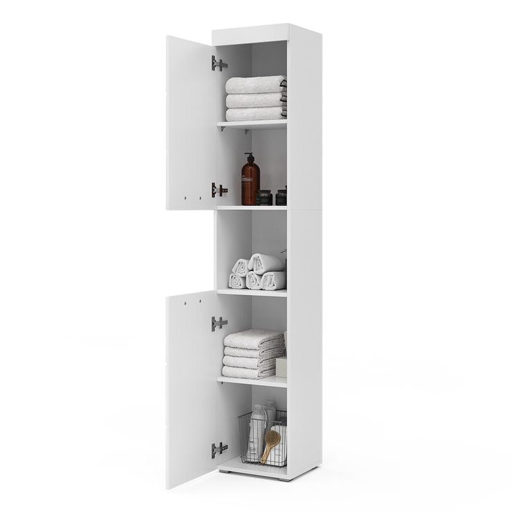 Bathroom Unit White - 35 x 30 x 150 cm | BU11