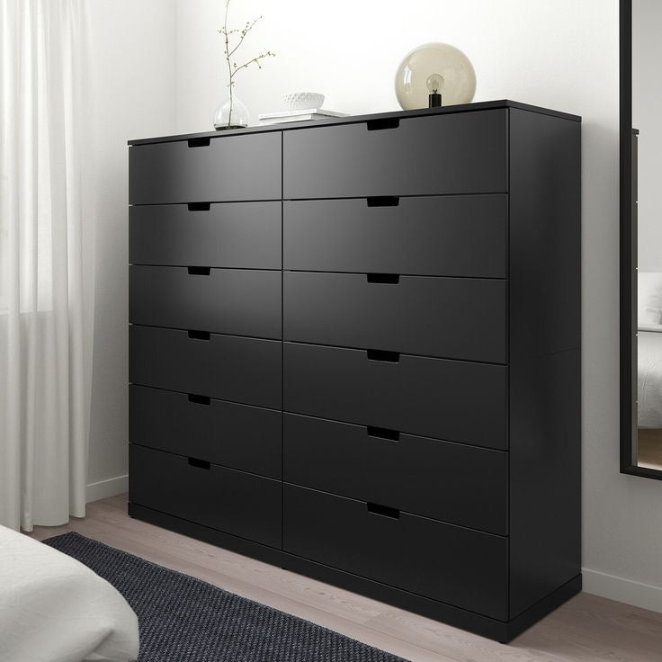 Drawer Unit Black - 120 x 40 x 120 cm | DR10