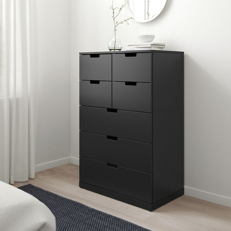 Drawer Unit Black - 70 x 40 x 120 cm | DR14