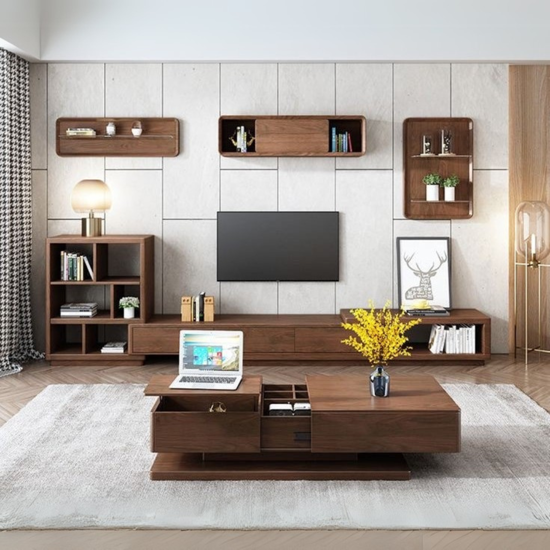 Living Room Set Brown - 300 x 40 x 40 cm | SET51