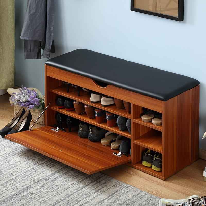 Shoe Closet Brown & Black - 110 x 40 x 50 cm | SU48