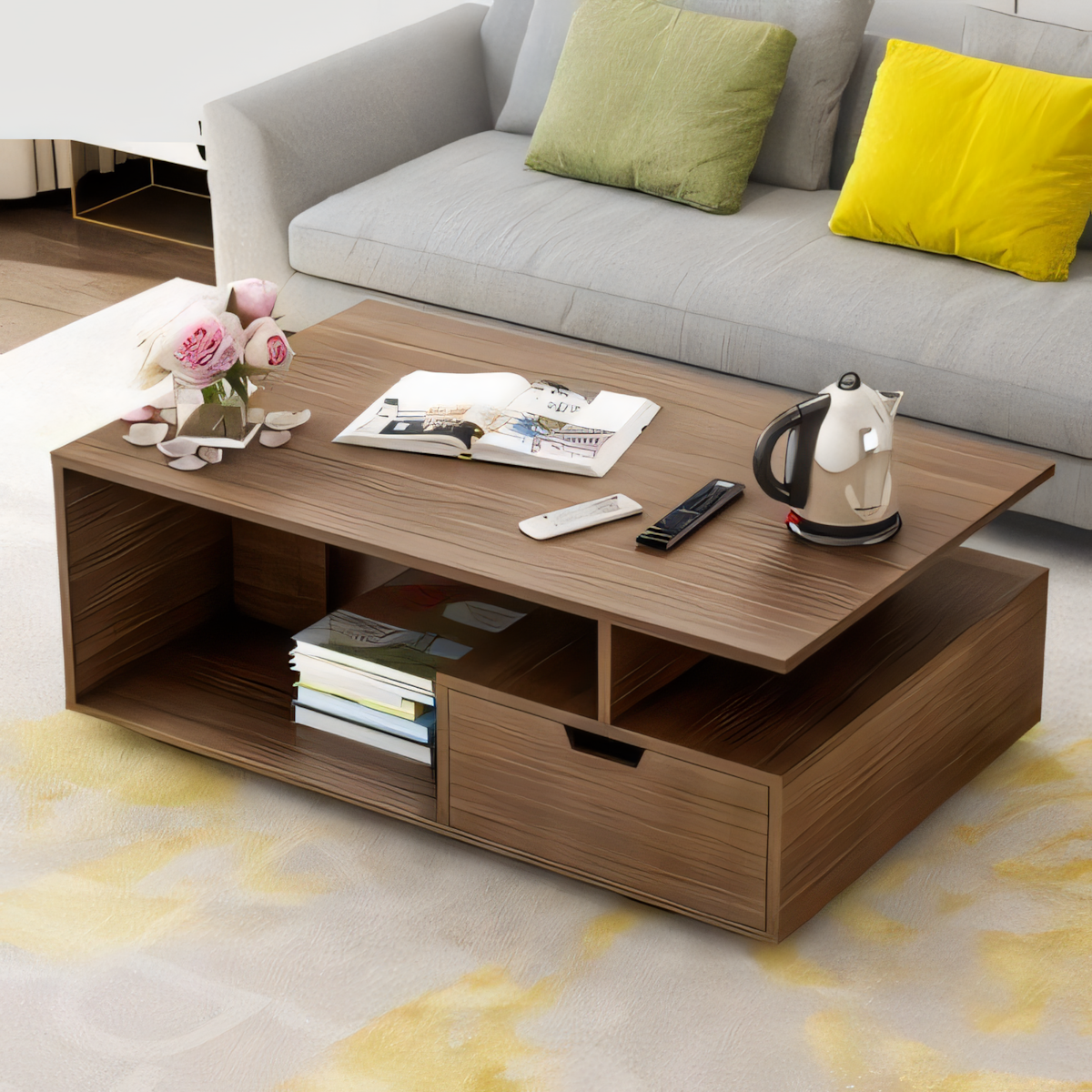 Table Unit Wooden - 100 x 60 x 40 cm | TA63