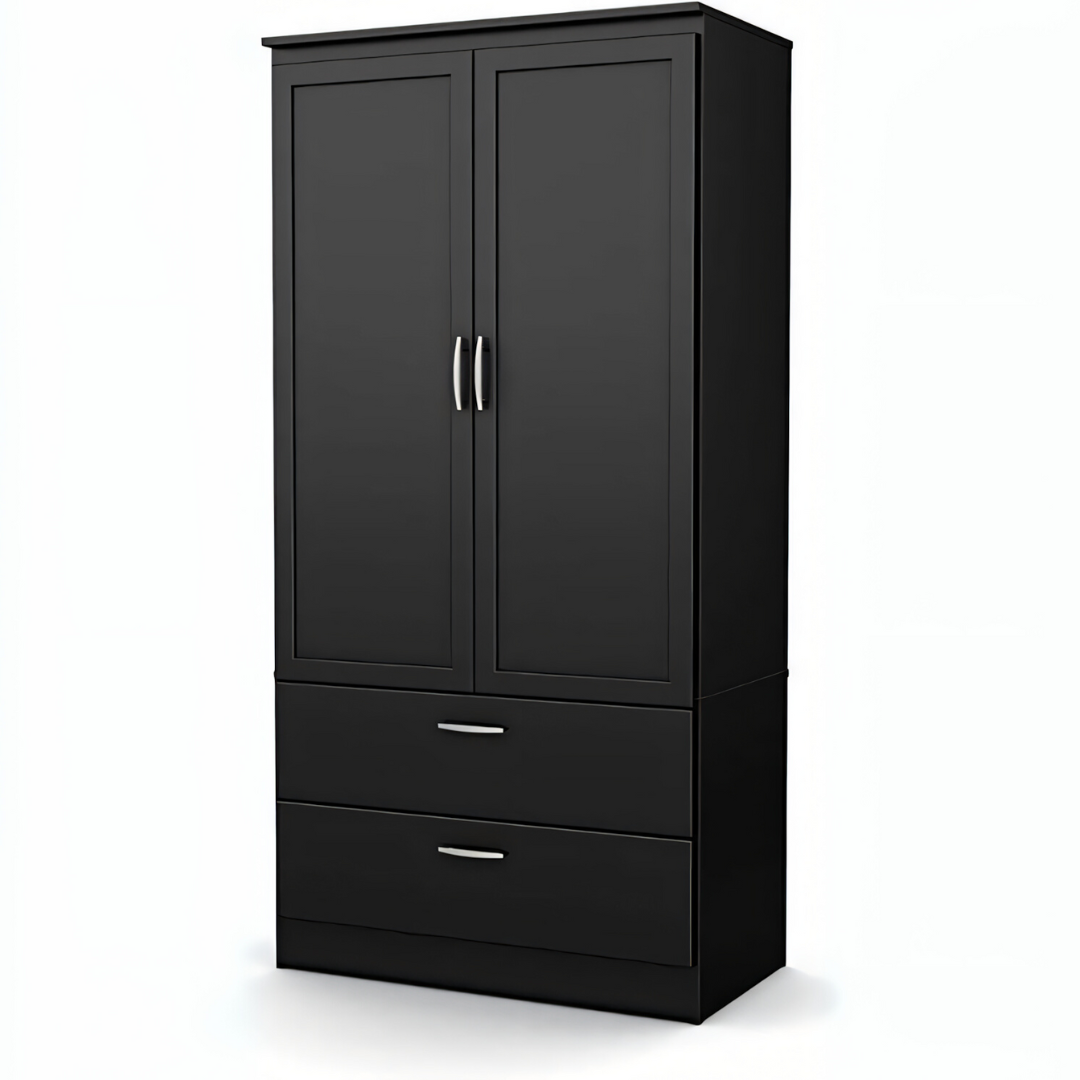 Wardrobe Black - 100 x 50 x 200 cm | WD45