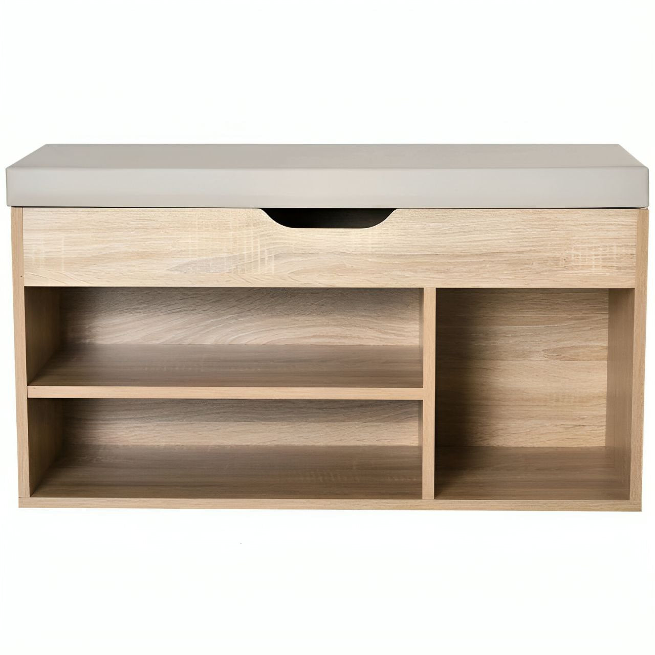 Shoe Closet Wooden & Grey - 80 x 40 x 40 cm | SU4