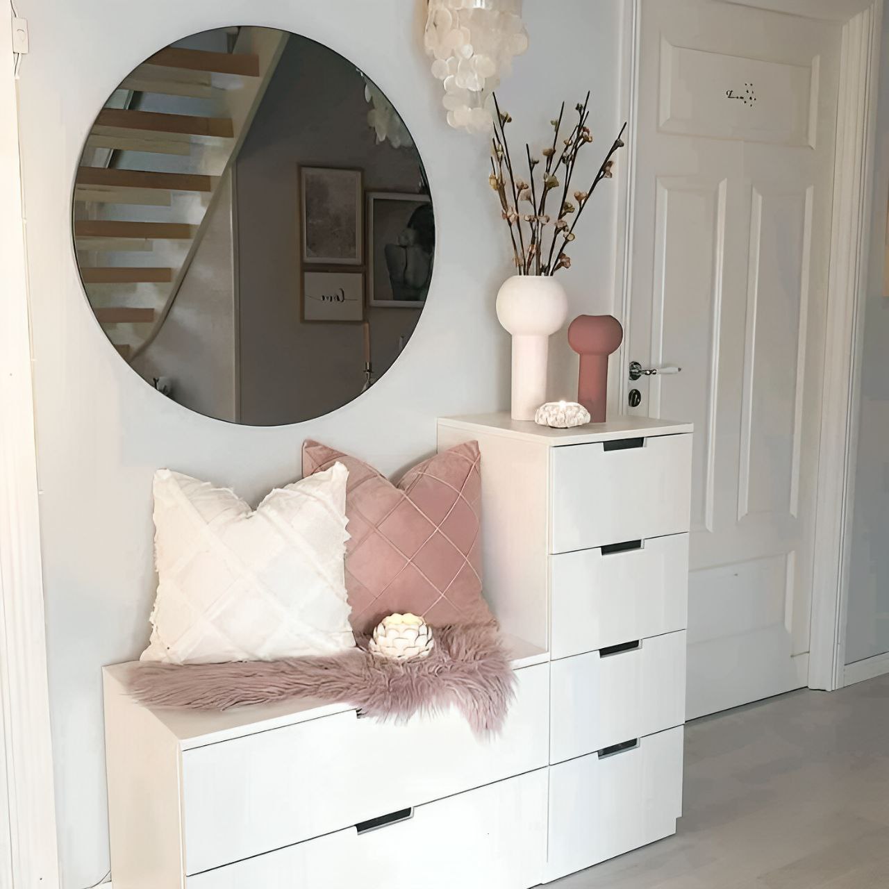 Shoe Closet White - 120 x 40 x 80 cm | SU34