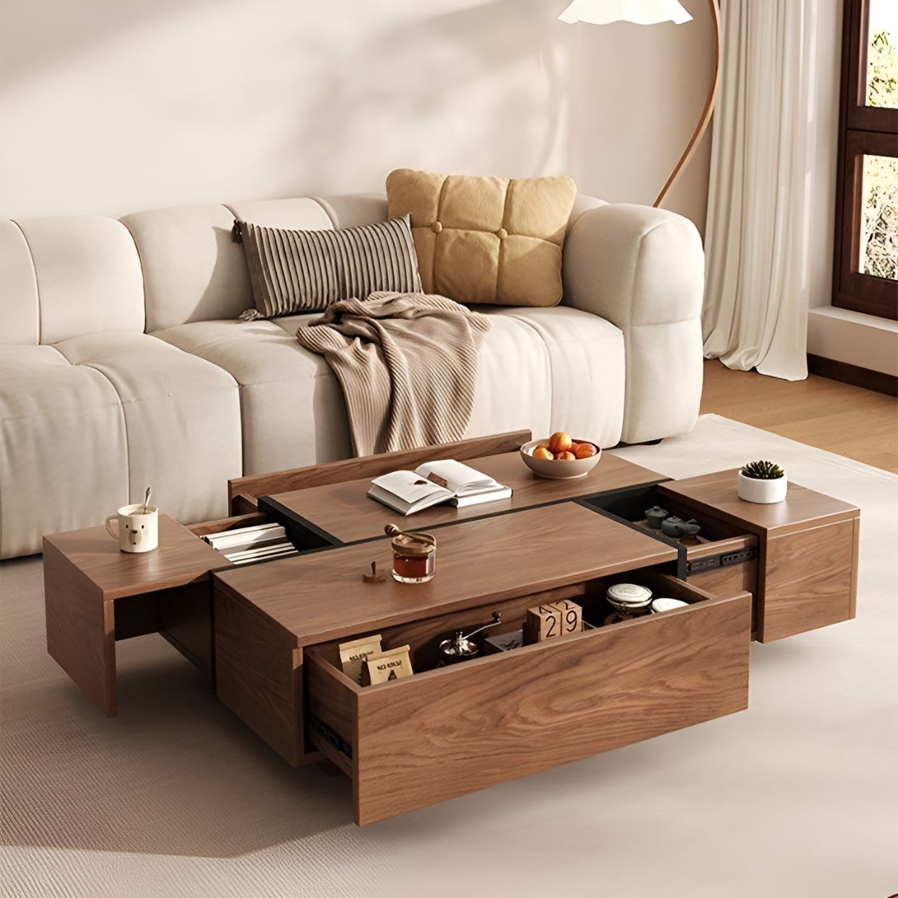 Table Unit Brown - 120 x 70 x 40 cm | TA69