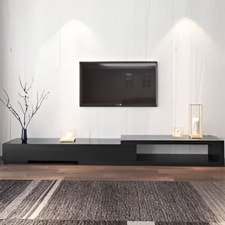 Tv Unit Black - 240 x 40 x 40 cm | TV49