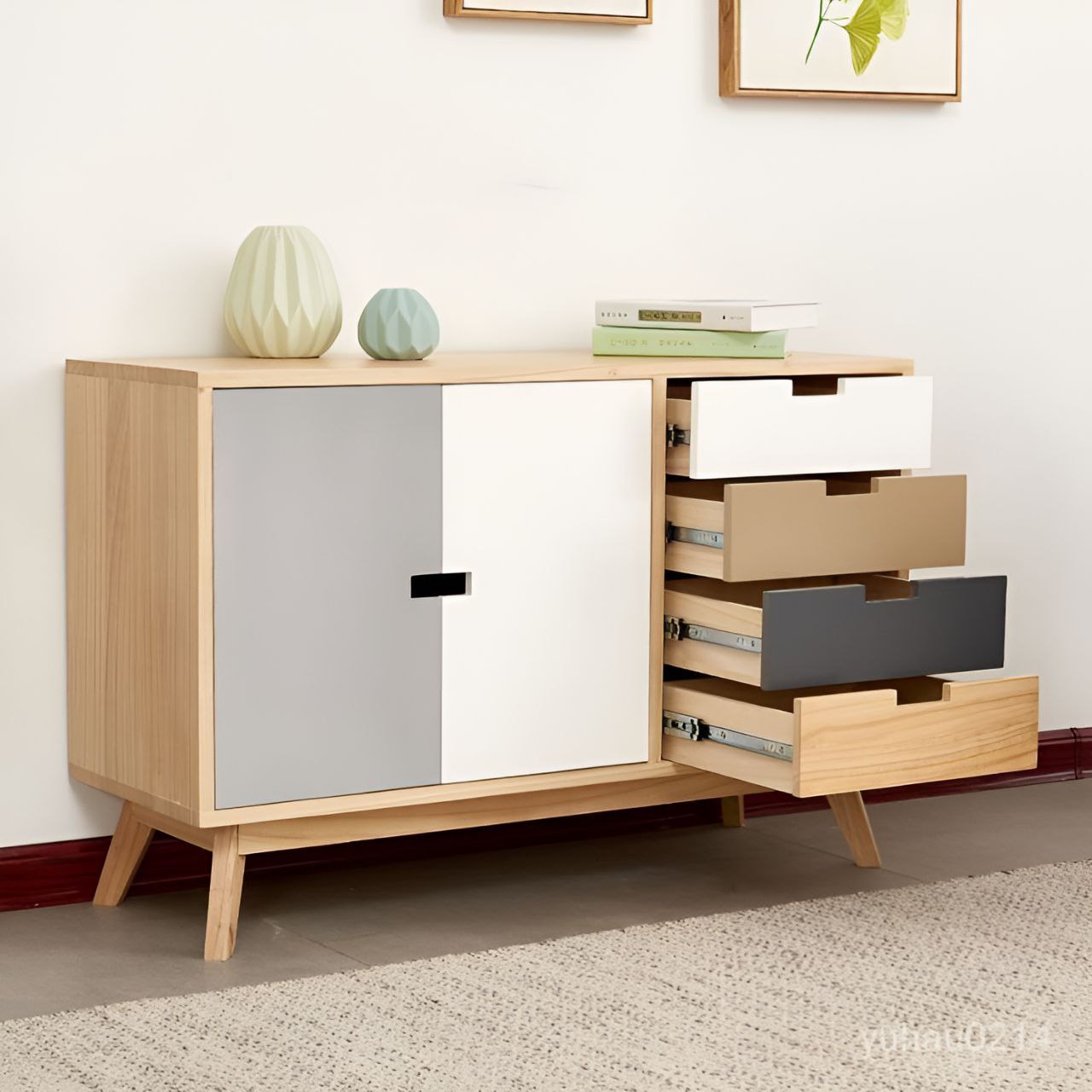 Shoe Closet Wooden - 120 x 40 x 80 cm | SU46