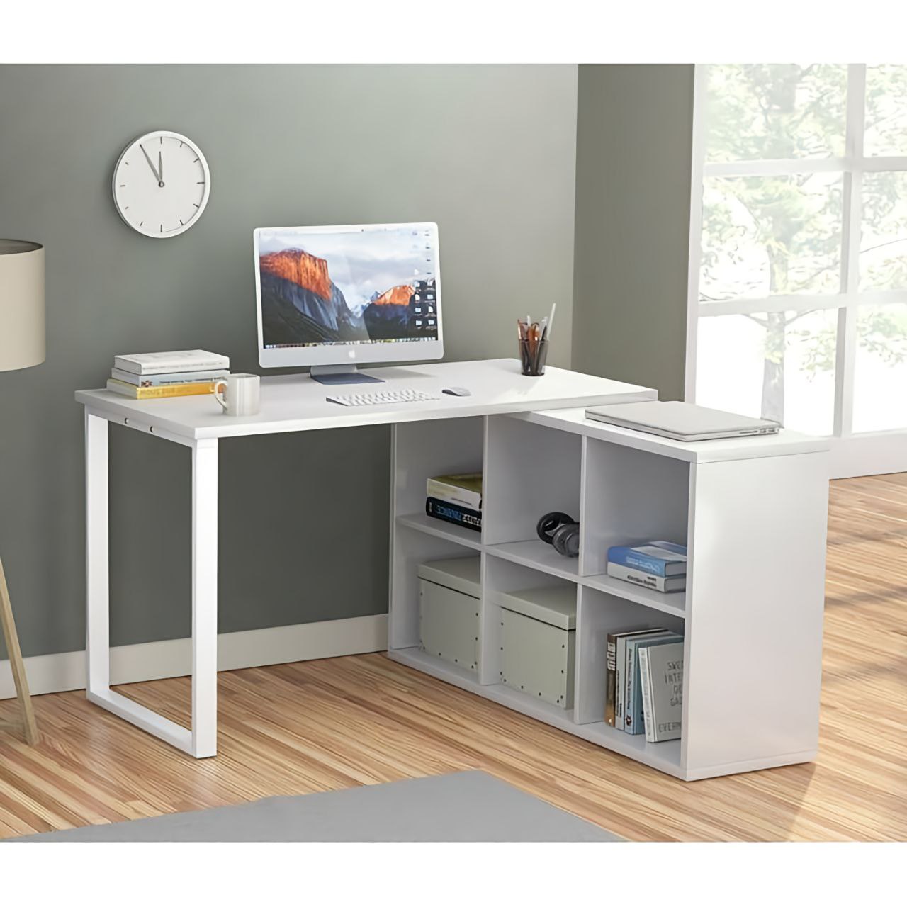 Desk White - 120 x 50 x 120 cm | DE7