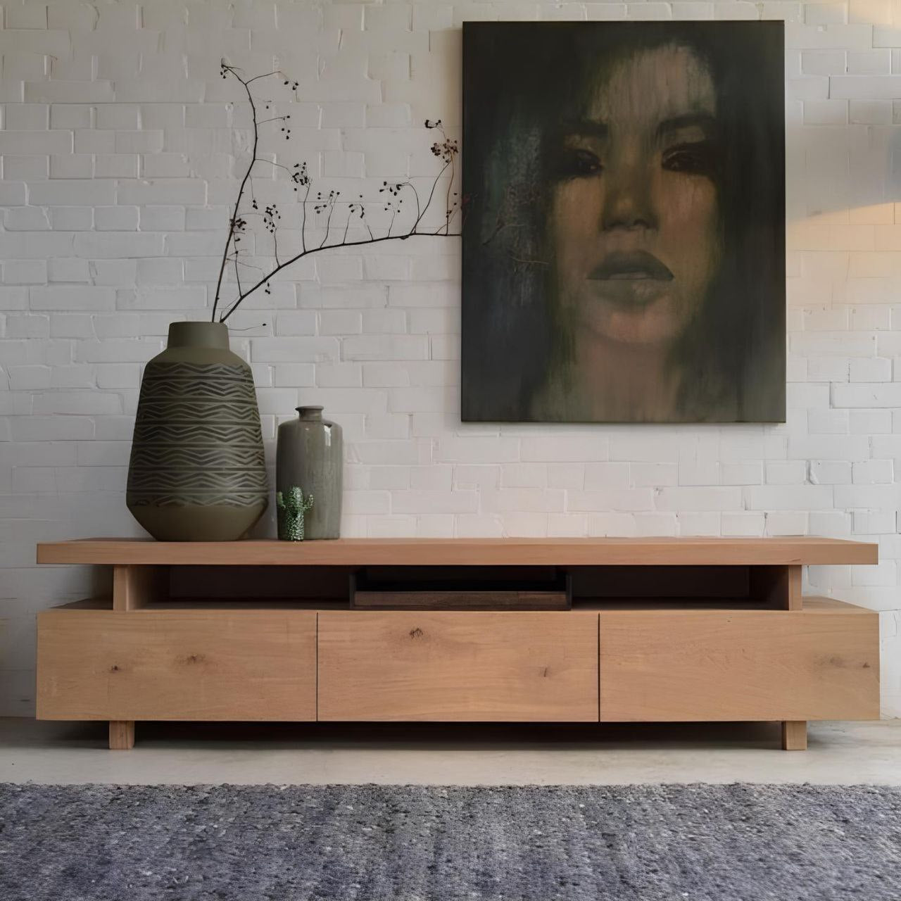 Tv Unit Wooden - 180 x 35 x 40 cm | TV4