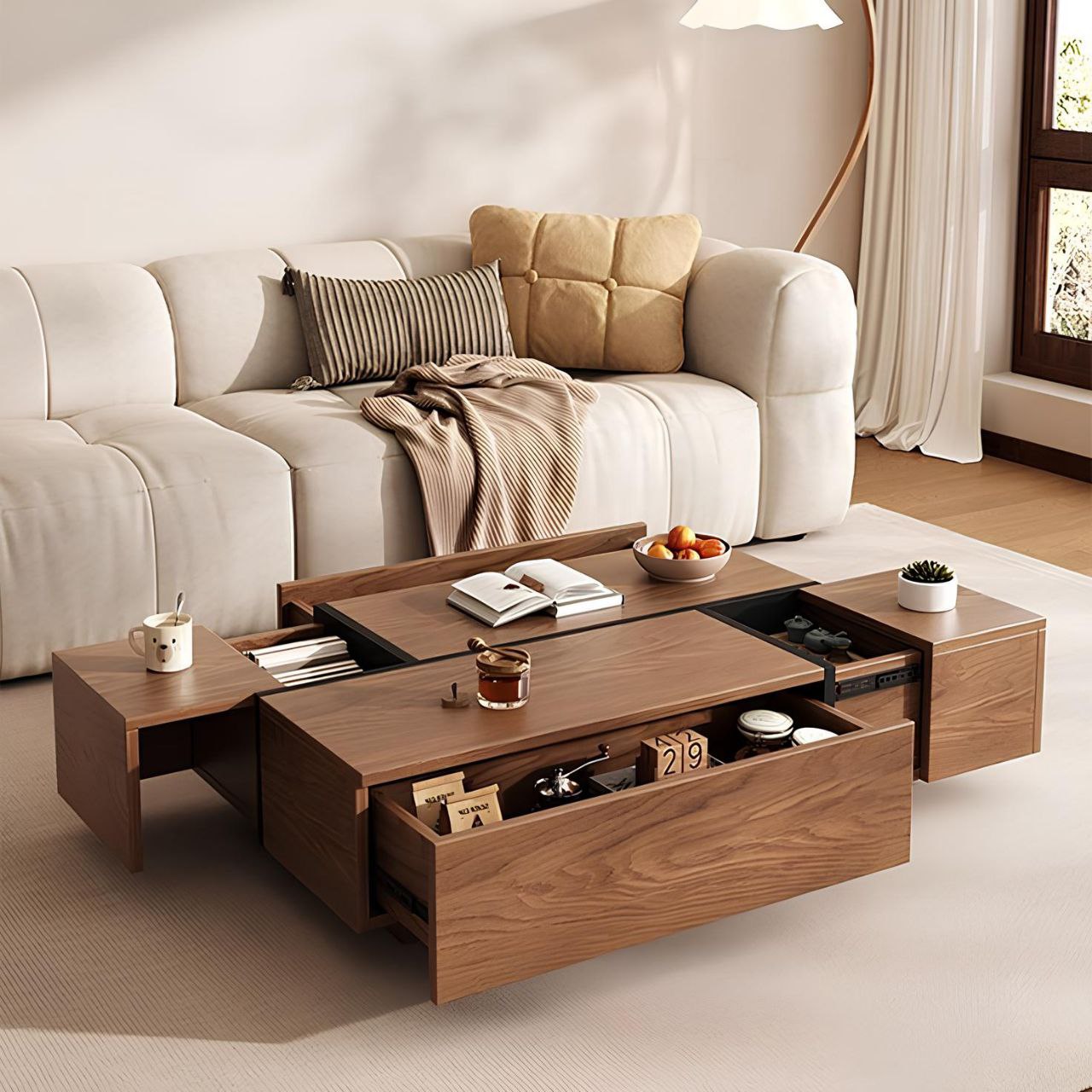 Table Unit Brown - 120 x 70 x 40 cm | TA69