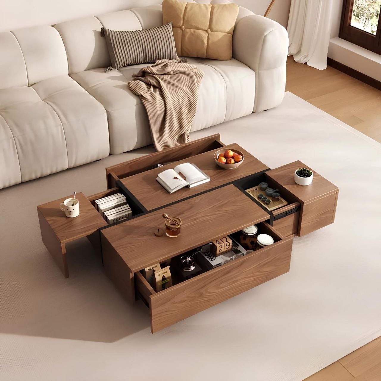 Table Unit Brown - 120 x 70 x 40 cm | TA69