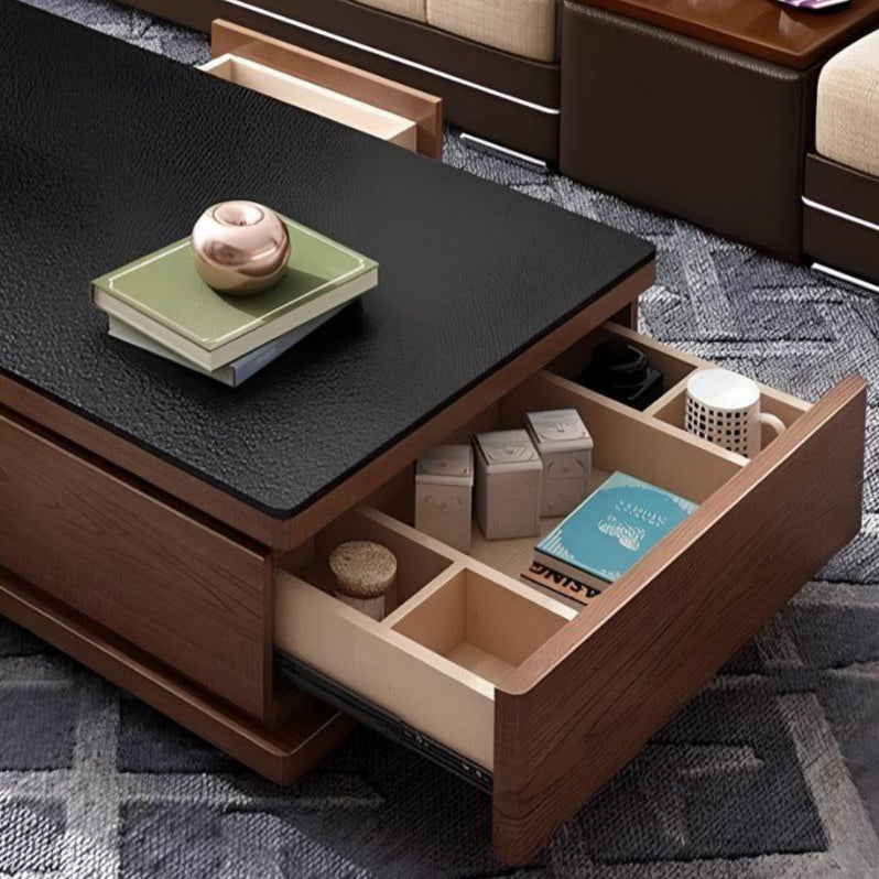 Table Unit Brown & Black - 120 x 60 x 40 cm | TA64