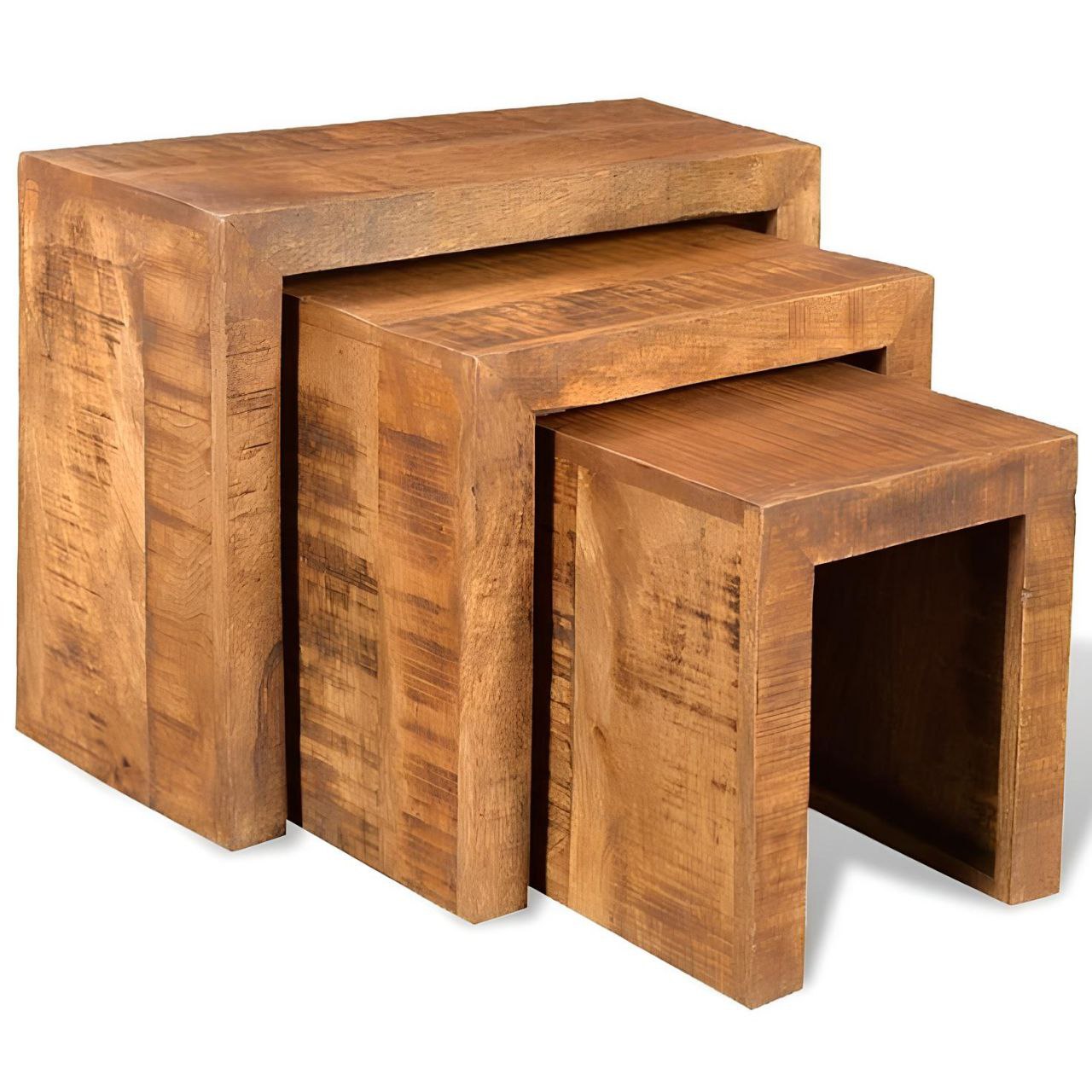 وحدة طاولة بنية - 50 × 40 × 45 سم | TA28