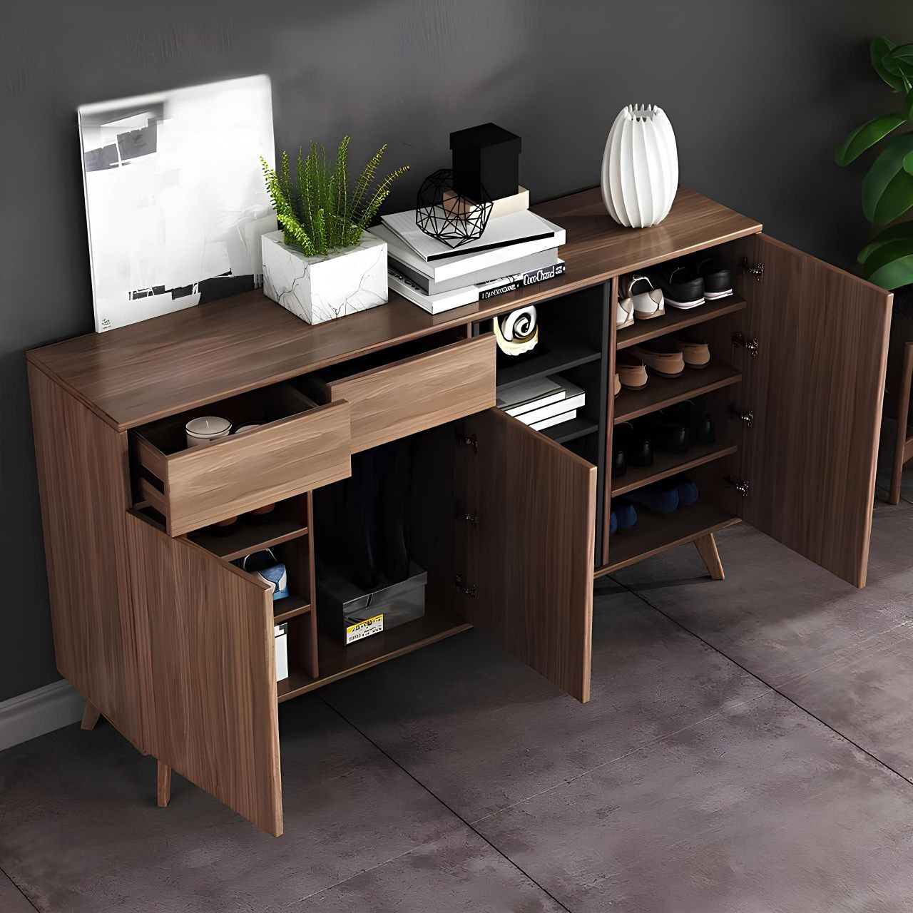 Buffet | Dark Wooden | 160 x 40 x 100 | BT10
