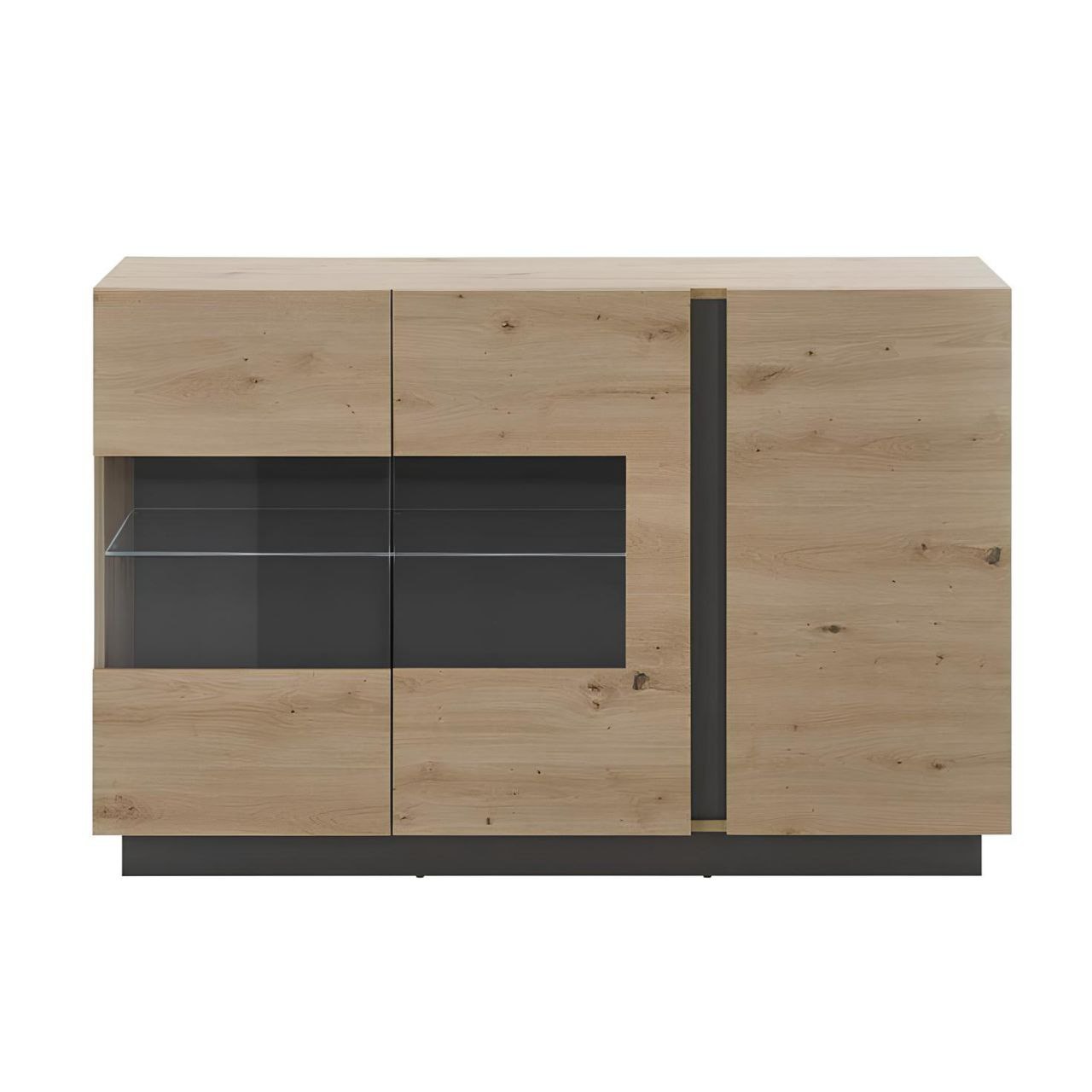 Buffet | Black & Wooden | 140 x 40 x 100 | BT9