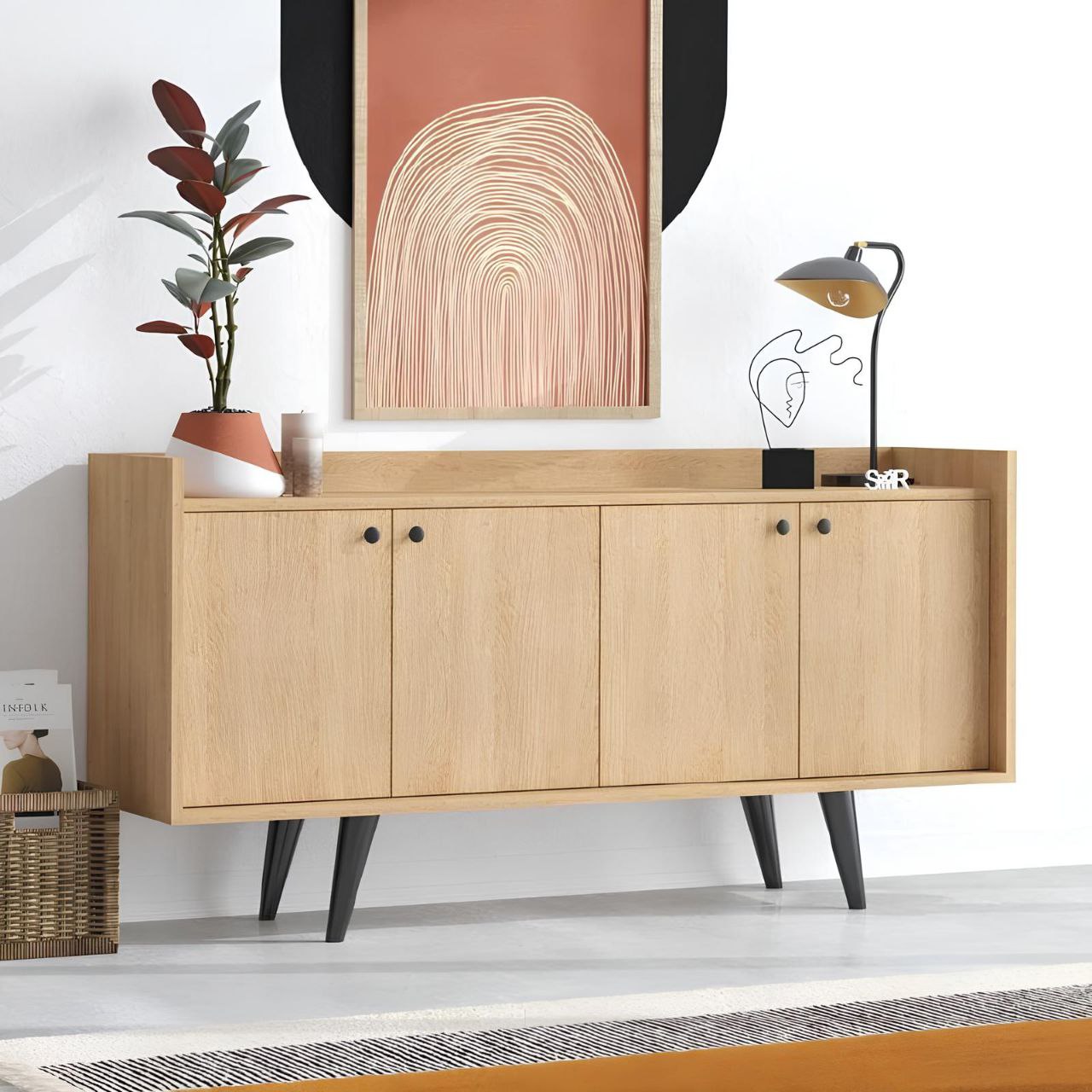 Buffet | Wooden | 150 x 40 x 90 | BT42
