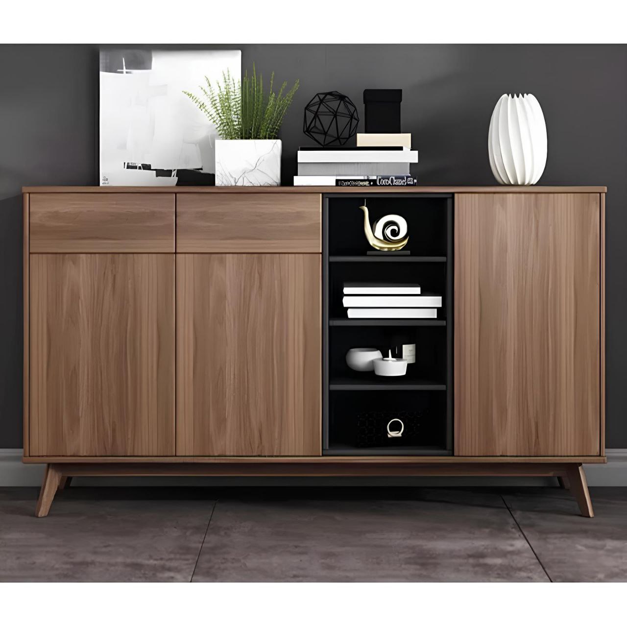 Buffet | Dark Wooden | 160 x 40 x 100 | BT10