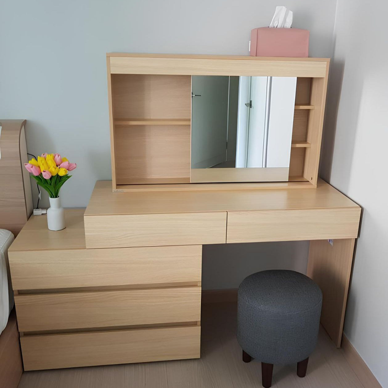 Dressing Table | Wooden | 120 x 120 x 40 | DT 8