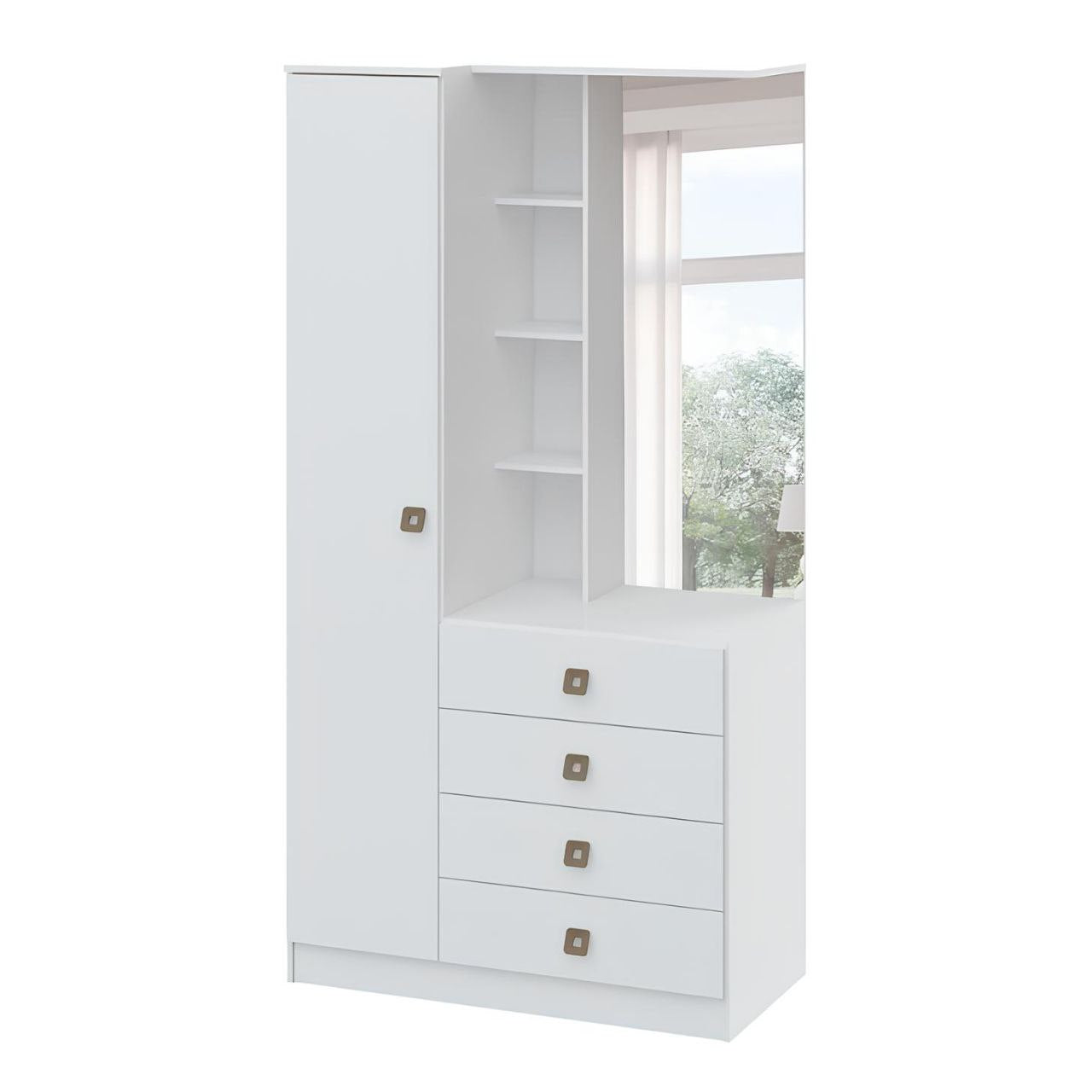 Dressing Table | White | 100 x 180 x 40 | DT 15