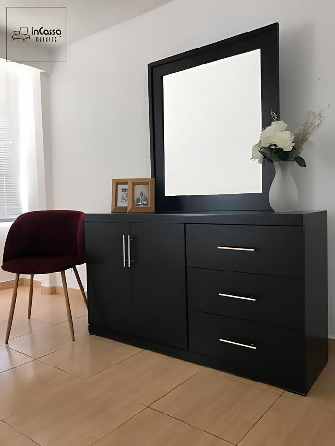 Dressing Table | Black | 120 x 120 x 40 | DT 9