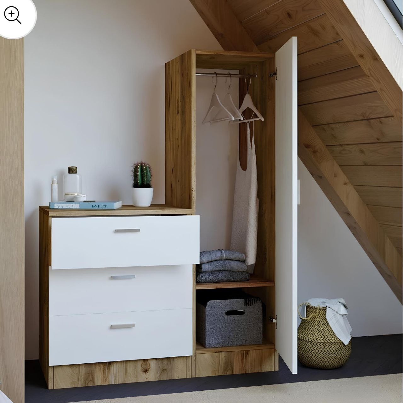 Dressing Table | White & Wooden | 100 x 160 x 40 | DT 1