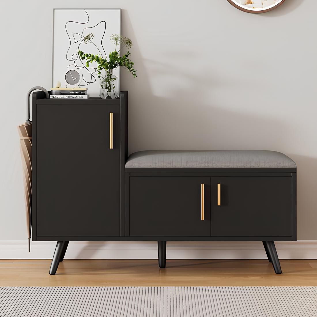 Shoe Closet | Black | 110 x 40 x 50 cm | SU87