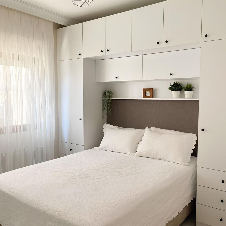 Full Bedroom Set | White | 1 pieces | BDR 1