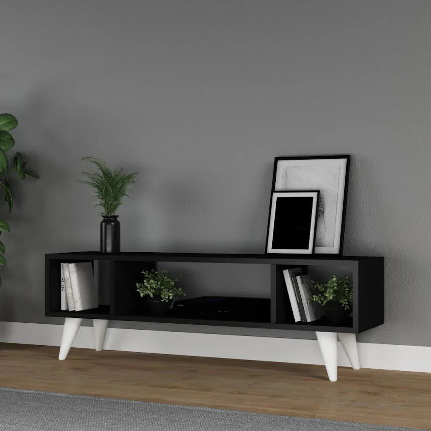 Tv Unit Black & White - 150 x 40 x 40 cm | TV101