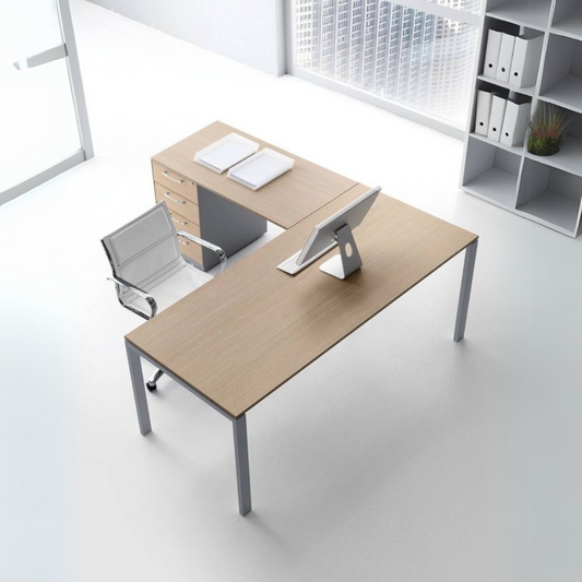 Desk Wooden - 160 x 160 x 75 cm | DE24