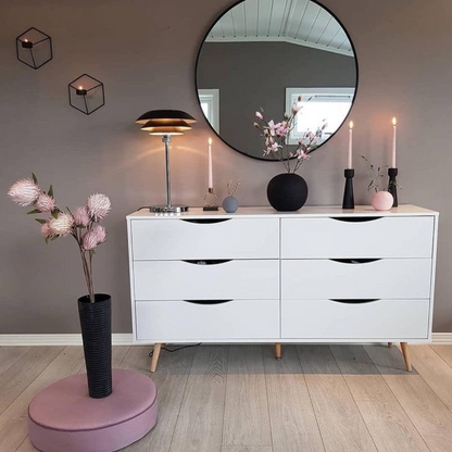 Drawer Unit White - 120 x 40 x 80 cm | DR3 - Artcor