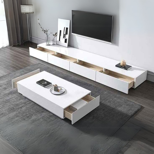 Living Room Set White - 240 x 40 x 40 cm | SET30