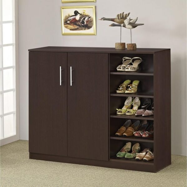 Shoe Closet Brown - 120 x 40 x 100 cm | SU29