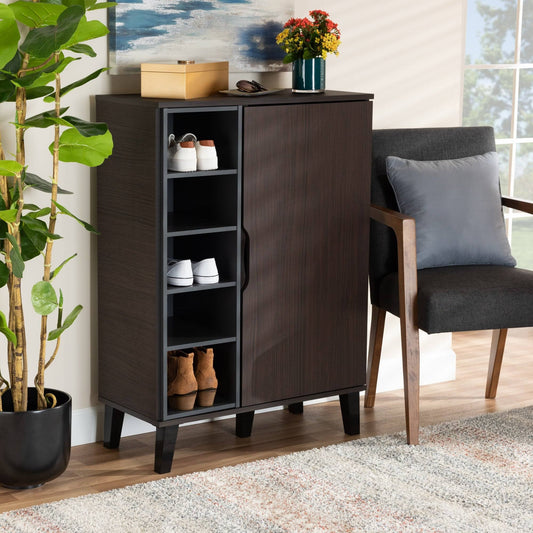 Shoe Closet Brown - 80 x 40 x 110 cm | SU57