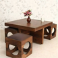 Table Unit Brown - 80 x 80 x 40 cm | TA3