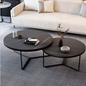 Table Unit Black - D70/D50 x 45/40 cm | TA60