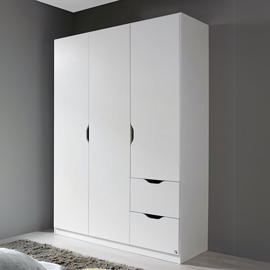 Wardrobe White - 120 x 50 x 200 cm | WD26