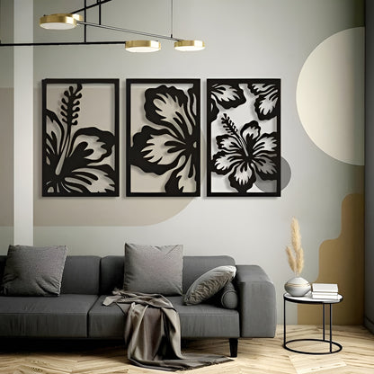 Modern living room with gray sofa, decorative pillows, and wall art.