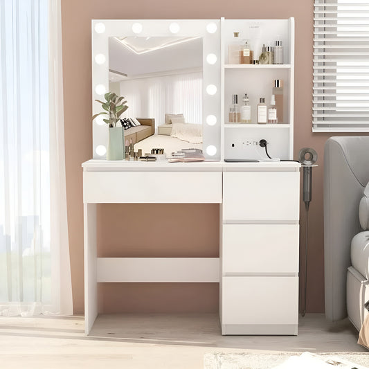 Dressing Table | White | 140 x 90 x 40 | DT55