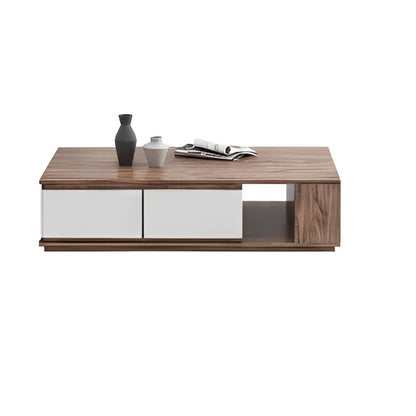 طقم غرفة معيشة خشبي وأبيض - ٣٠٠ × ٤٠ × ٤٠ سم | SET46 