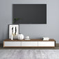 Tv Unit White & Brown - 160 x 40 x 40 cm | TV104