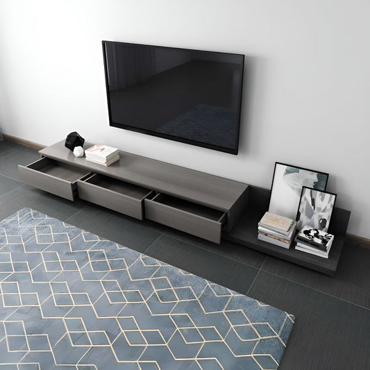 Tv Unit Grey & Black - 240 x 40 x 40 cm | TV88