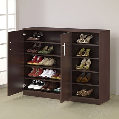 Shoe Closet Brown - 120 x 40 x 100 cm | SU29