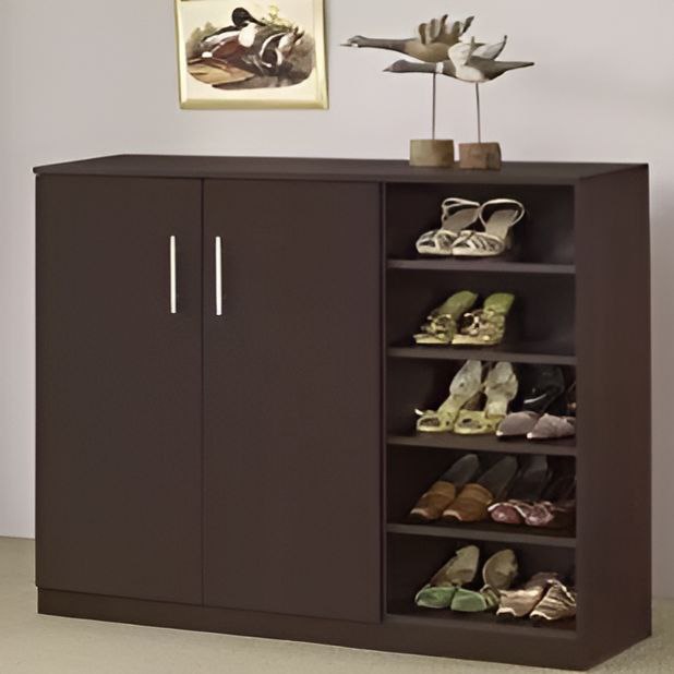 Shoe Closet Brown - 120 x 40 x 100 cm | SU29