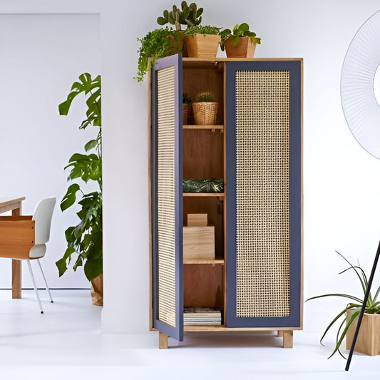 Shoe Closet Black - 100 x 40 x 160 cm | SU86