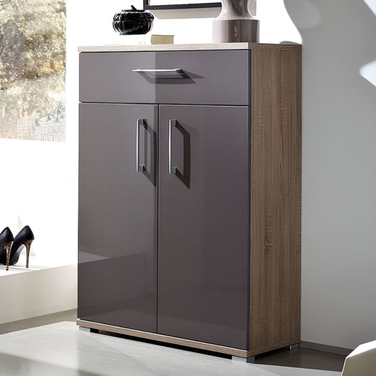 Shoe Closet Wooden & Black - 80 x 40 x 120 cm | SU65