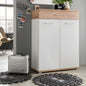 Shoe Closet White & Wooden - 80 x 40 x 120 cm | SU61