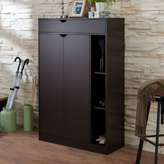 Shoe Closet Black - 80 x 40 x 120 cm | SU54
